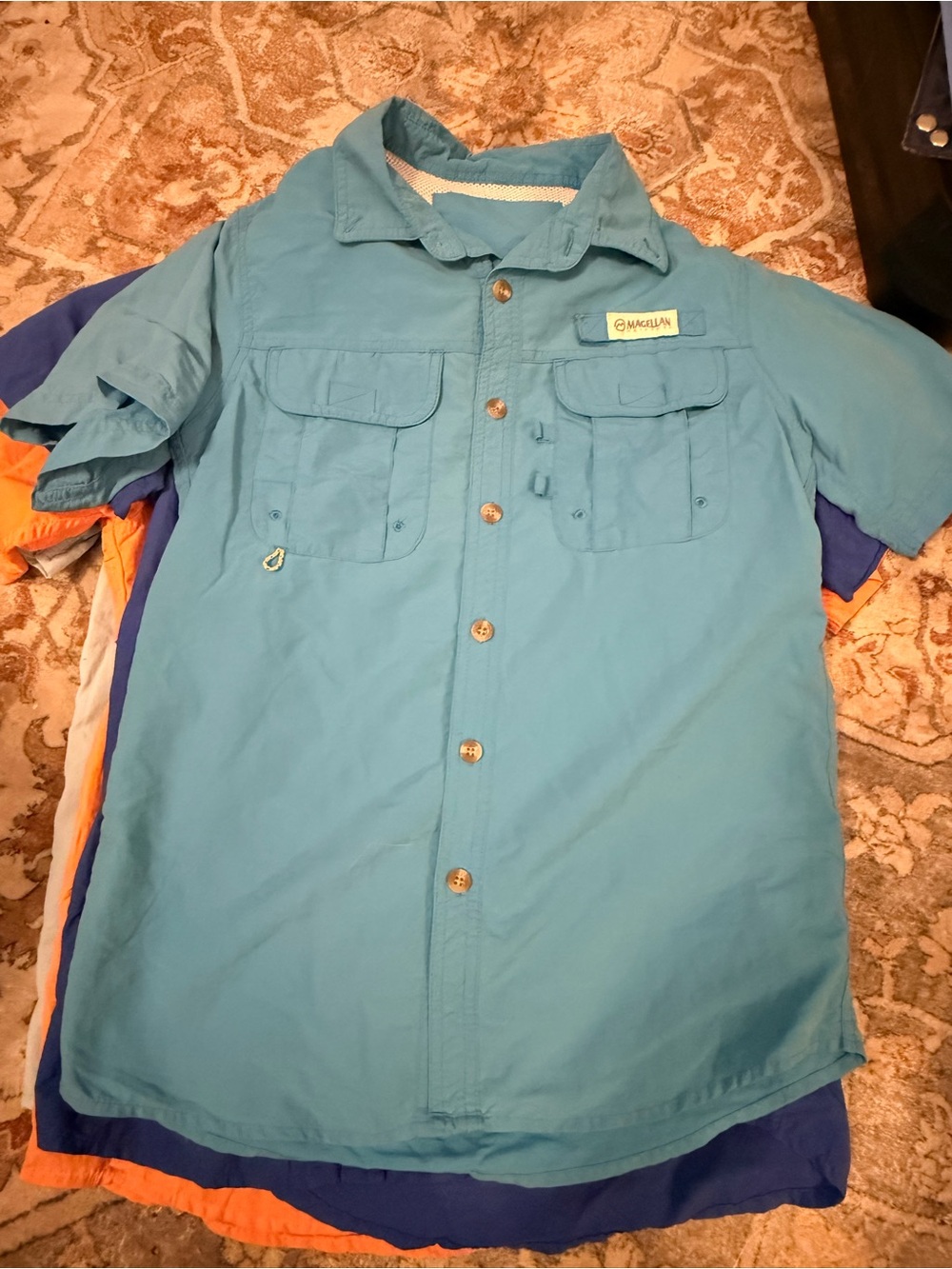 Magellan boys button down shirts bundle (4) size medium (10-12) - Picture 5 of 6